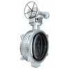 Butterfly valve Type: 9530 Steel/Steel Triple-eccentric Fire safe Gearbox Flange